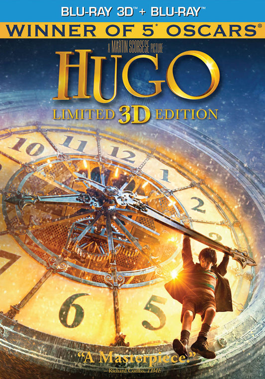Hugo 3D (Blu-ray 3D + Blu-ray + dvd)