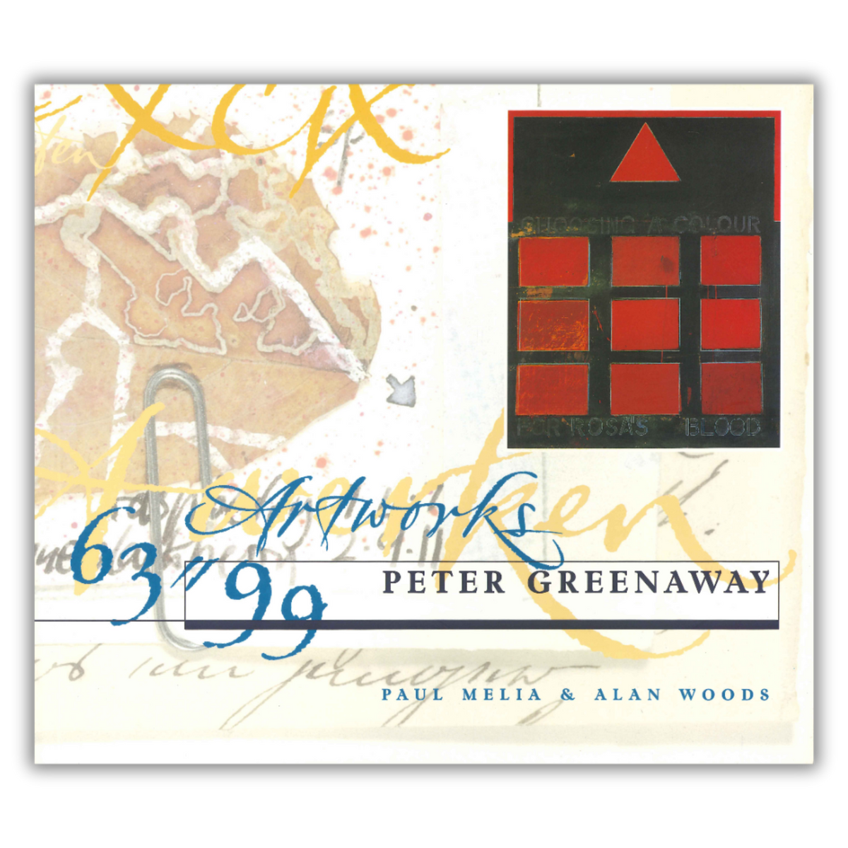 Peter Greenaway BOOK cover